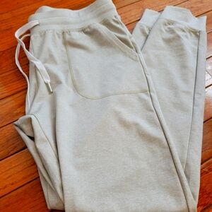 Zyia active cozy joggers oatmeal sz small NWOT